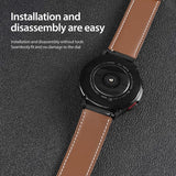 Dux Ducis Samsung Galaxy Watch 20mm Ranneke YA Series Musta