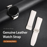 Dux Ducis Samsung Galaxy Watch 20mm Ranneke YA Series Valkoinen