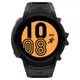 Spigen Samsung Galaxy Watch 4/5 40mm -kuori ja ranneke Rugged Armor Pro Musta