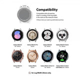 Ringke Samsung Galaxy Watch 20mm Ranneke Rubber One Band, musta