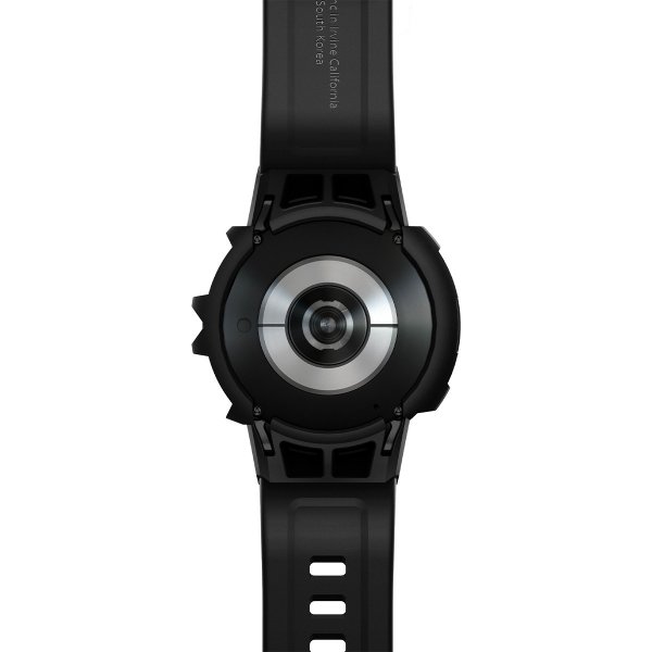 Spigen Samsung Galaxy Watch 4/5 40mm Suojakuori ja ranneke Rugged Armor Pro Musta