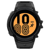 Spigen Samsung Galaxy Watch 4/5 44mm Kuori ja ranneke Rugged Armor Pro Musta