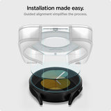 Spigen Samsung Galaxy Watch 4/5 44mm Näytönsuoja GLAS.tR EZ Fit 2-pack