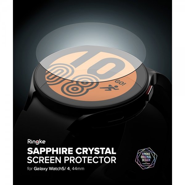 Ringke Samsung Galaxy Watch 4/5 44mm näytönsuoja Sapphire Crystal Screen Protector