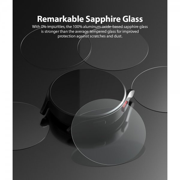 Ringke Samsung Galaxy Watch 4/5 44mm näytönsuoja Sapphire Crystal Screen Protector