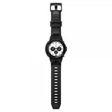 Spigen Samsung Galaxy Watch 4 Classic 42mm Kuori rannekkeella Rugged Armor Pro Musta