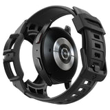 Spigen Samsung Galaxy Watch 5 Pro 45mm Kuori ja ranneke Rugged Armor Pro Musta