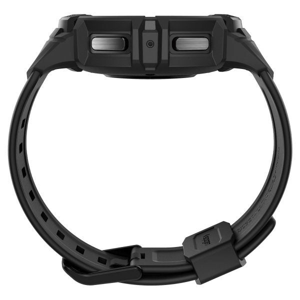 Spigen Samsung Galaxy Watch 5 Pro 45mm Kuori ja ranneke Rugged Armor Pro Musta