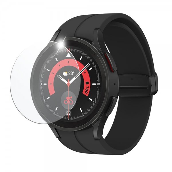 Fixed Samsung Galaxy Watch 5 Pro 45mm -näytönsuoja, karkaistu lasi, 2 kpl