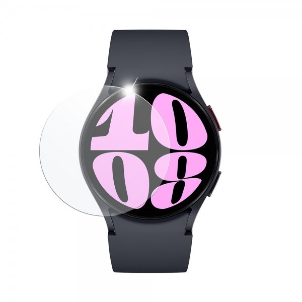 Kiinteä Samsung Galaxy Watch 6 40mm Näytönsuoja Karkaistu Lasi 2-pakkaus