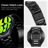 Spigen Samsung Galaxy Watch 6 44mm ranneke Modern Fit 316L musta