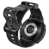 Spigen Samsung Galaxy Watch 6 44mm Kuori ja ranneke Rugged Armor Pro Musta