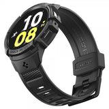 Spigen Samsung Galaxy Watch 6 44mm Kuori ja ranneke Rugged Armor Pro Musta