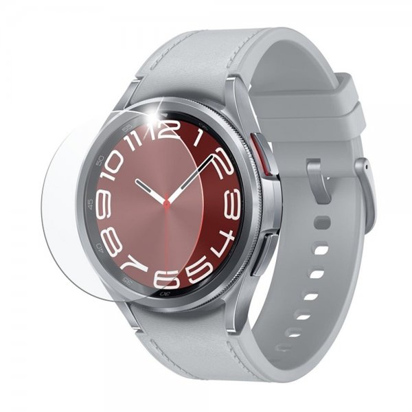 Kiinteä Samsung Galaxy Watch 6 Classic 43mm Näytönsuoja Karkaistu Lasi 2-pakkaus