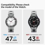 Spigen Samsung Galaxy Watch 6 Classic 47mm ranneke Modern Fit 316L Hopea