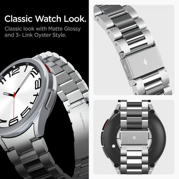 Spigen Samsung Galaxy Watch 6 Classic 47mm ranneke Modern Fit 316L Hopea