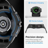 Spigen Samsung Galaxy Watch 6 Classic 47mm Kuori ja ranneke Rugged Armor Pro Musta