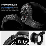 Spigen Samsung Galaxy Watch 6 Classic 47mm Kuori ja ranneke Rugged Armor Pro Musta
