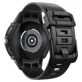 Spigen Samsung Galaxy Watch 6 Classic 47mm Kuori ja ranneke Rugged Armor Pro Musta