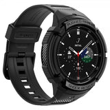 Spigen Samsung Galaxy Watch 6 Classic 47mm Kuori ja ranneke Rugged Armor Pro Musta
