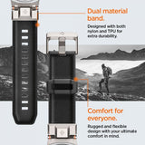 Spigen Samsung Galaxy Watch 8 40/44mm/Classic 46mm -ranneke DuraPro Armor musta