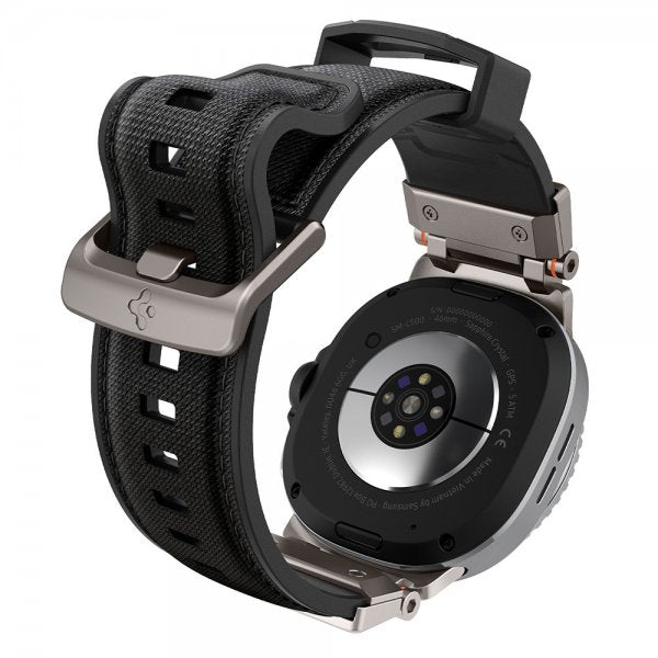 Spigen Samsung Galaxy Watch 8 40/44mm/Classic 46mm -ranneke DuraPro Armor musta