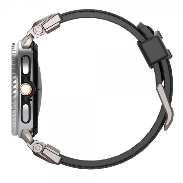 Spigen Samsung Galaxy Watch 8 40/44mm/Classic 46mm -ranneke DuraPro Armor musta