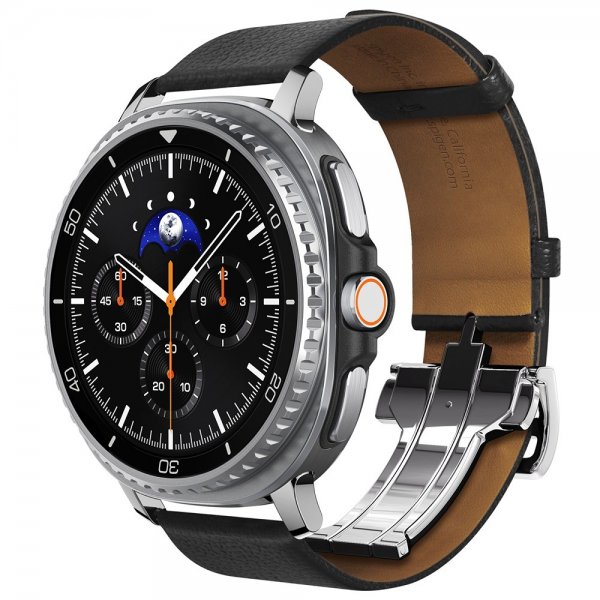 Spigen Samsung Galaxy Watch 8 40/44mm/Classic 46mm ranneke Enzo Musta