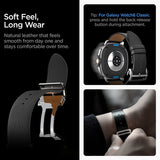 Spigen Samsung Galaxy Watch 8 40/44mm/Classic 46mm ranneke Enzo Musta