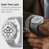Spigen Samsung Galaxy Watch 8 40/44mm/Classic 46mm ranneke Metal Fit Silver