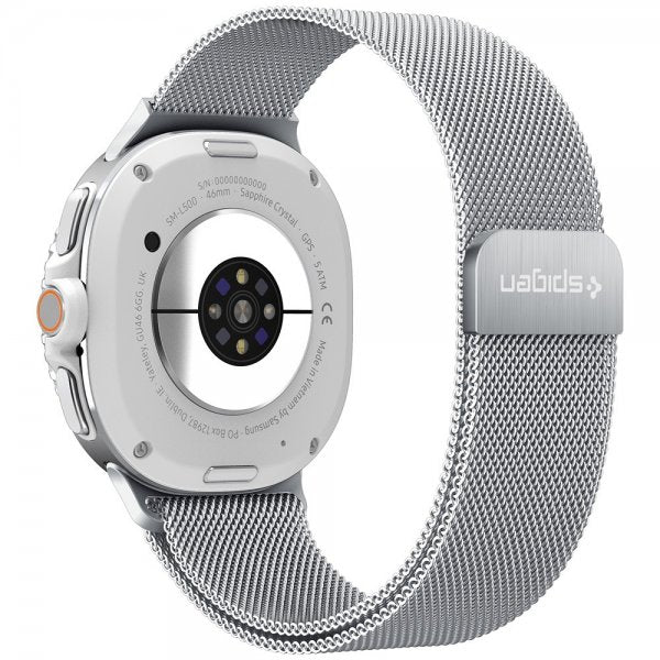 Spigen Samsung Galaxy Watch 8 40/44mm/Classic 46mm ranneke Metal Fit Silver