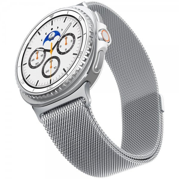 Spigen Samsung Galaxy Watch 8 40/44mm/Classic 46mm ranneke Metal Fit Silver