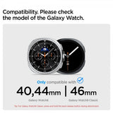 Spigen Samsung Galaxy Watch 8 40/44mm/Classic 46mm ranneke Modern Fit Titanium Natural Titanium
