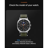 Spigen Samsung Galaxy Watch 8 40/44mm/Classic 46mm ranneke WBF0 vihreä