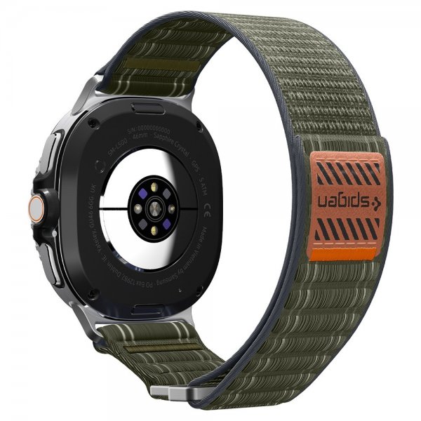 Spigen Samsung Galaxy Watch 8 40/44mm/Classic 46mm ranneke WBF0 vihreä