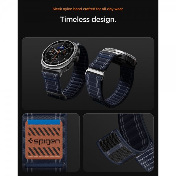 Spigen Samsung Galaxy Watch 8 40/44mm/Classic 46mm ranneke WBF0 Navy