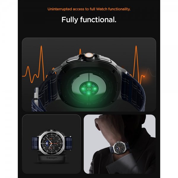 Spigen Samsung Galaxy Watch 8 40/44mm/Classic 46mm ranneke WBF0 Navy