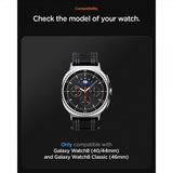 Spigen Samsung Galaxy Watch 8 40/44mm/Classic 46mm ranneke WBF0 Musta