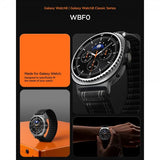 Spigen Samsung Galaxy Watch 8 40/44mm/Classic 46mm ranneke WBF0 Musta