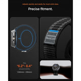 Spigen Samsung Galaxy Watch 8 40/44mm/Classic 46mm ranneke WBF0 Musta