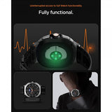 Spigen Samsung Galaxy Watch 8 40/44mm/Classic 46mm ranneke WBF0 Musta