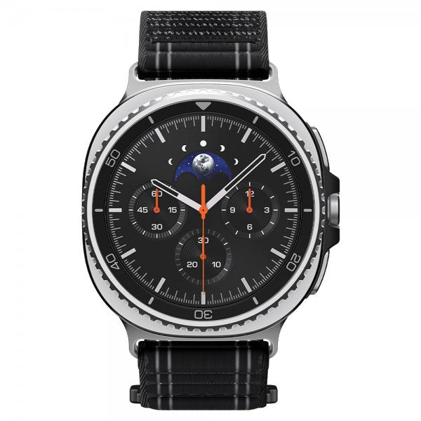 Spigen Samsung Galaxy Watch 8 40/44mm/Classic 46mm ranneke WBF0 Musta