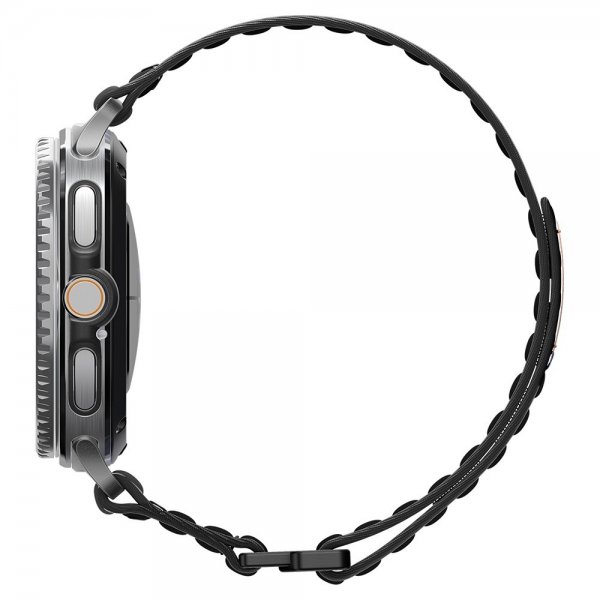 Spigen Samsung Galaxy Watch 8 40/44mm/Classic 46mm ranneke WBF0 Musta