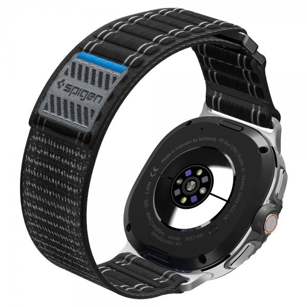 Spigen Samsung Galaxy Watch 8 40/44mm/Classic 46mm ranneke WBF0 Musta
