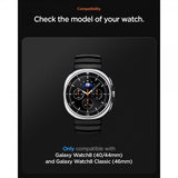 Spigen Samsung Galaxy Watch 8 40/44mm/Classic 46mm ranneke WBS2 musta