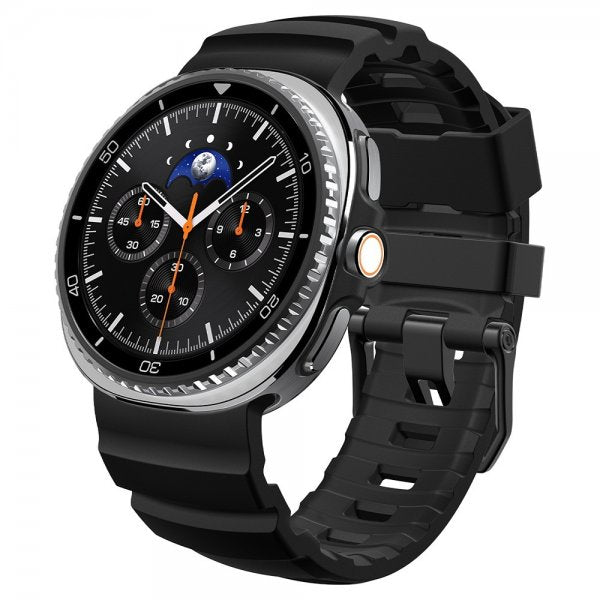 Spigen Samsung Galaxy Watch 8 40/44mm/Classic 46mm ranneke WBS2 musta