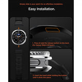 Spigen Samsung Galaxy Watch 8 40/44mm/Classic 46mm ranneke WBS2 musta