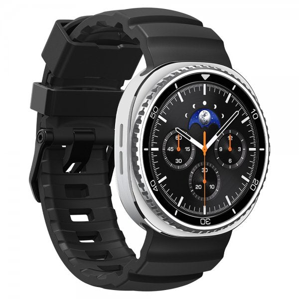 Spigen Samsung Galaxy Watch 8 40/44mm/Classic 46mm ranneke WBS2 musta