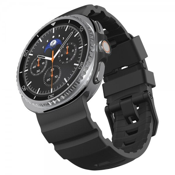 Spigen Samsung Galaxy Watch 8 40/44mm/Classic 46mm ranneke WBS2 musta