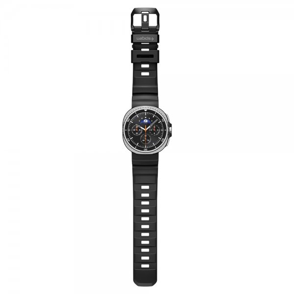Spigen Samsung Galaxy Watch 8 40/44mm/Classic 46mm ranneke WBS2 musta